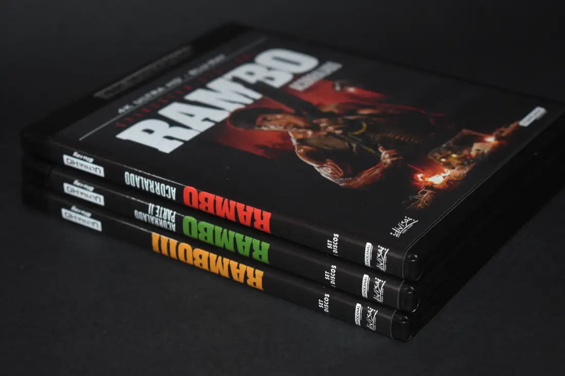 Rambo - La Trilogia (4K UHD + Blu-ray) Pack 3 peliculas