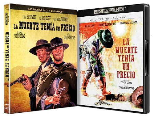 La Muerte Tenia un Precio (Per qualche dollaro in più) (For a Few Dollars More) (1965) (Sergio Leone) (4K UHD + Blu-ray)