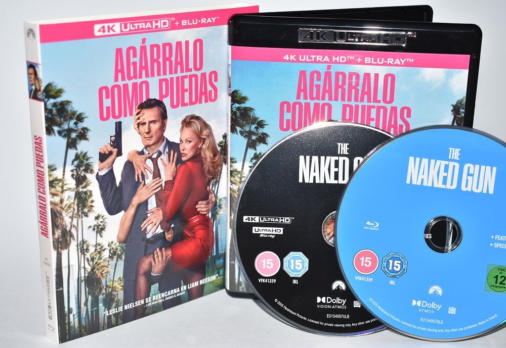 Un vistazo a la edición 4K UltraHD de «Agárralo como puedas (2025)»