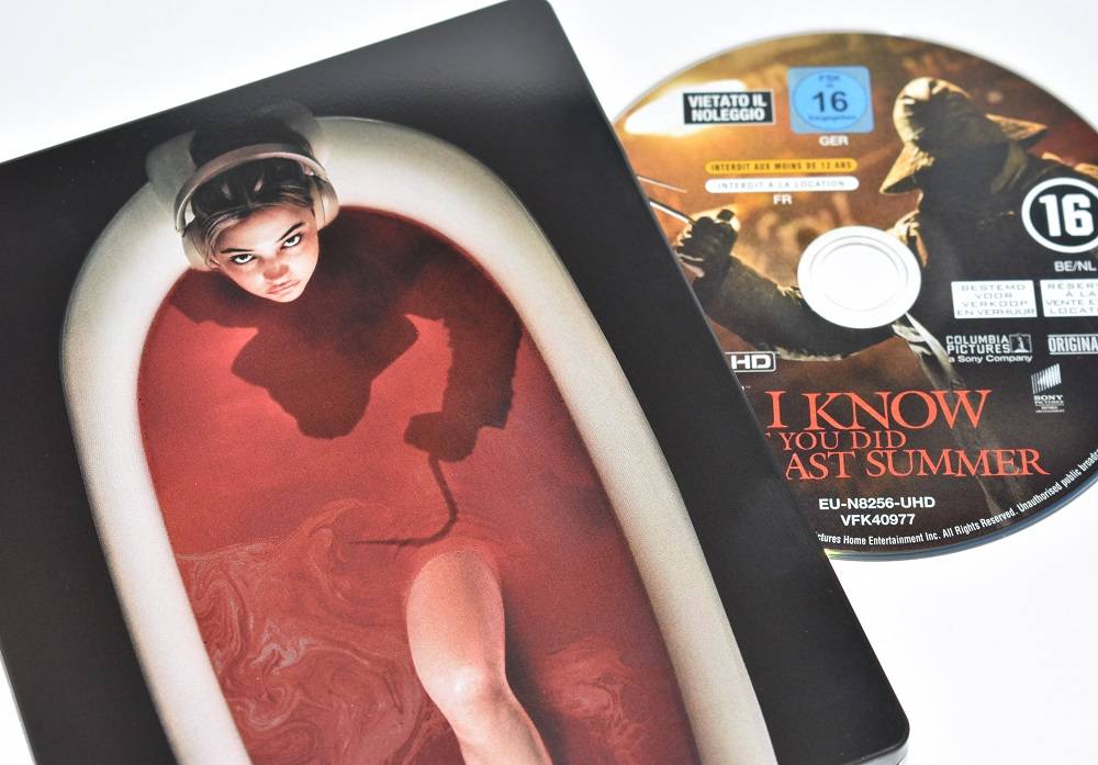 Sé lo que hicisteis el último verano (2025) en Steelbook 4K: el regreso más sangriento (y elegante) del slasher