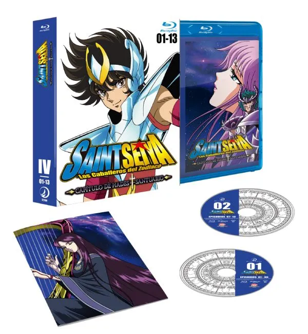 Saint Seiya (Los Caballeros del Zodíaco) Cosmos Edition (Box 4) (Bluray)